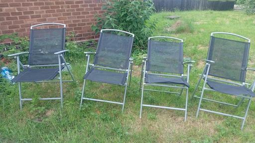 Buy & Sell West Midlands Birmingham - Photos for 4,deck chairs reclining good condition