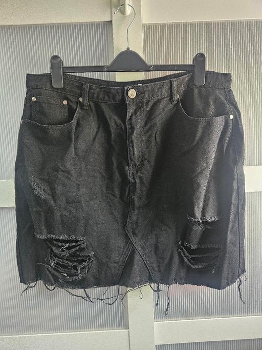 Buy & Sell Weston Point Halton - Photos for Size 20 BOOHOO black denim skirt