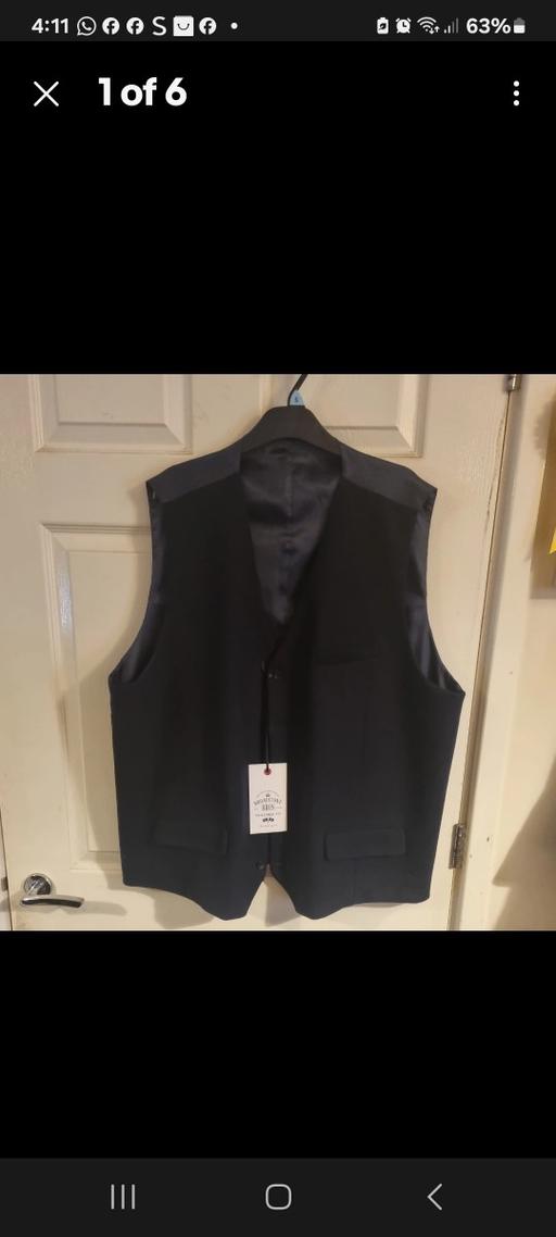 Buy & Sell Worcestershire Bromsgrove - Photos for broadstone bros 52r navy Waistcoat