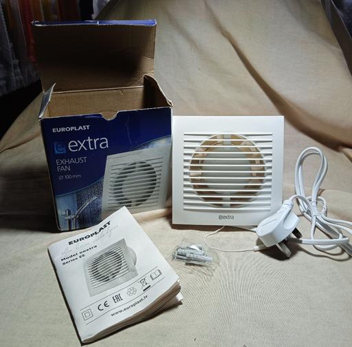 Buy & Sell County Durham Stockton-on-Tees - Photos for Europlast e extra exhaust fan 100mm