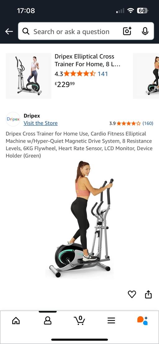 Buy & Sell Lancashire South Ribble - Photos for Cross trainer