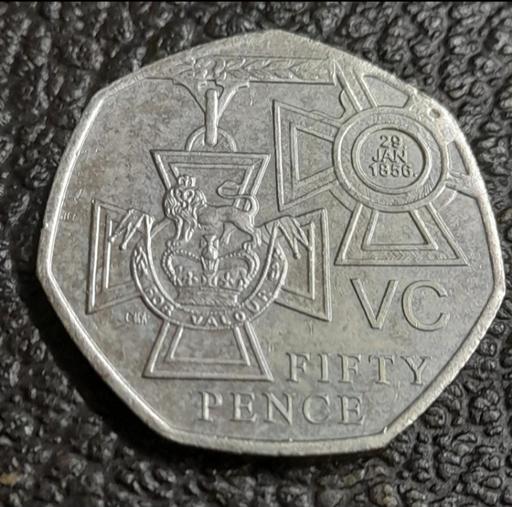 Buy & Sell Preston South Ribble - Photos for VICTORIA CROSS 50p COIN