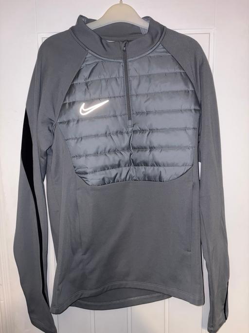 Buy & Sell Swansea - Wales Llansamlet - Swansea - Photos for Grey Nike Running Quarter Zip