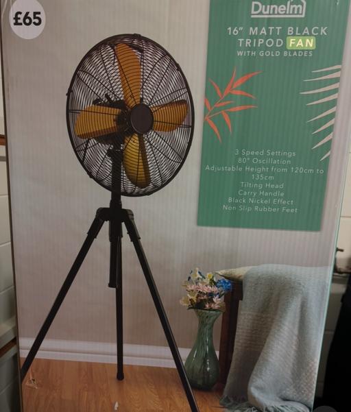 Buy & Sell East London Havering - Photos for 16” tripod standing fan black - NEW
