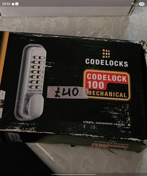 Buy & Sell Holloway North London - Photos for CODELOCK 1OO MECHANICAL