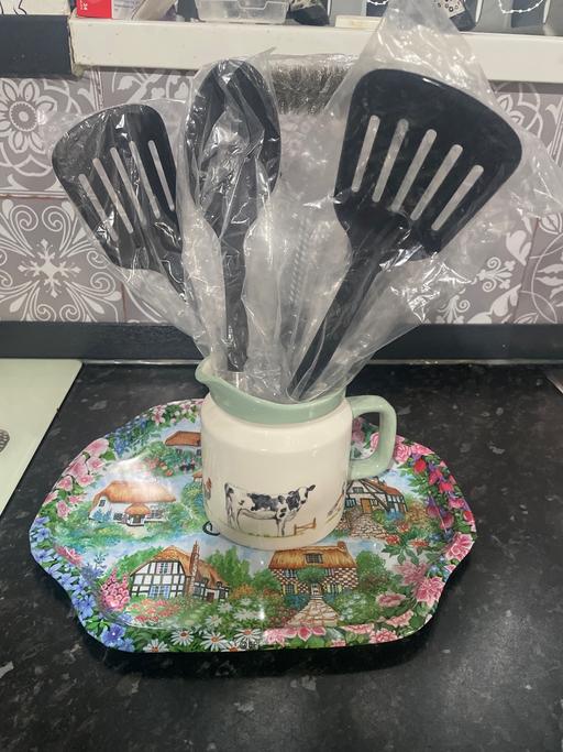 Buy & Sell Ward End Birmingham - Photos for Tray , jug & utensils