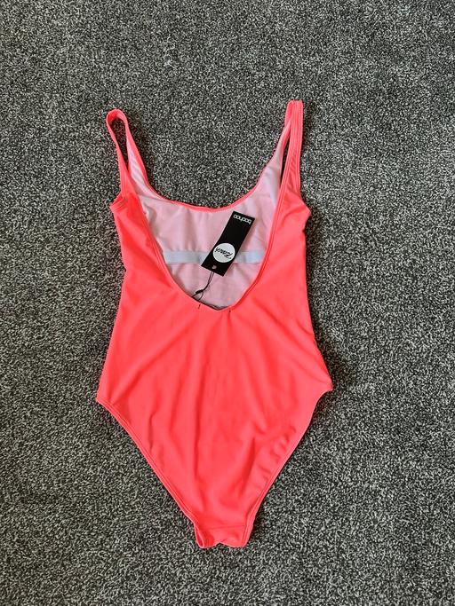 Buy & Sell Lincolnshire Lincoln - Photos for Boohoo coral scoop swimsuit new 10