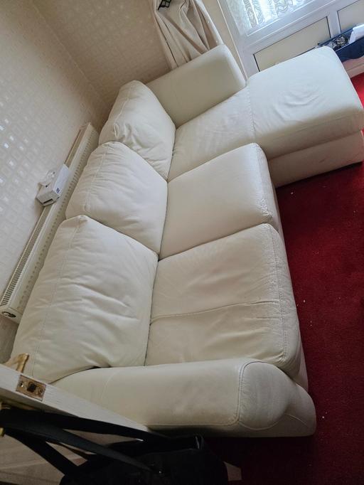 Buy & Sell Kitts Green Birmingham - Photos for corner sofa cream