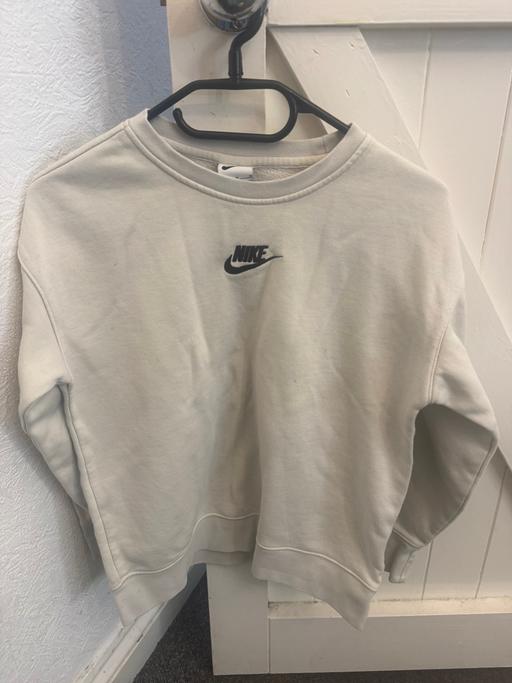 Buy & Sell East London Havering - Photos for Kids Cream Nike tracksuit top size Medium