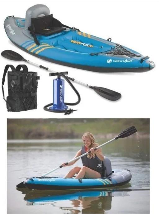 Buy & Sell Halton - Photos for SEVYLOR QUICKPACK INFLATABLE KAYAK, BRAND NE