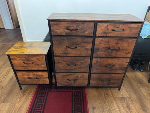 Buy & Sell Stonebridge North West London - Photos for Chest Of Drawers & Cedside Cabinet