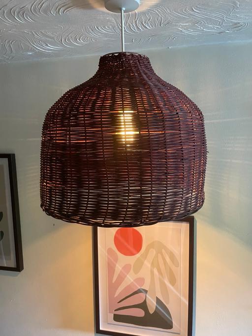 Buy & Sell Flintshire - Wales Queensferry - Flintshire - Photos for Extra large wicker lamp shades