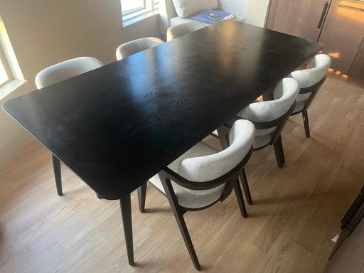 Buy & Sell North London Holloway - North London - Photos for 6 x upholstered dining chairs West Elm