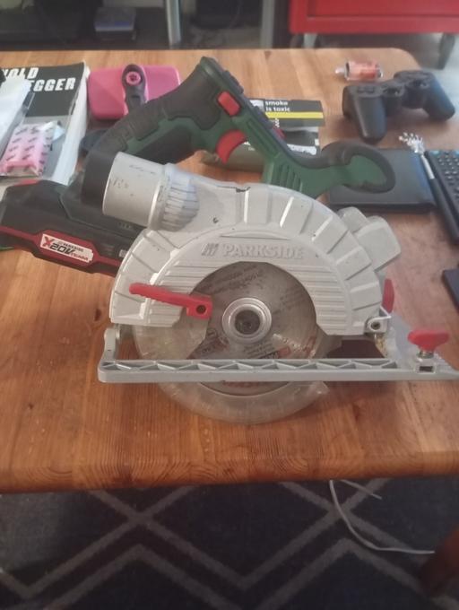 further learning Cambridgeshire South Cambridgeshire - Photos for Parkside X20V Skill Saw - No battery charger 