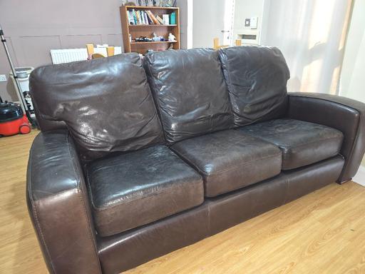 Buy & Sell Birmingham City Centre Birmingham - Photos for 3 Seater Leather Sofa Couch