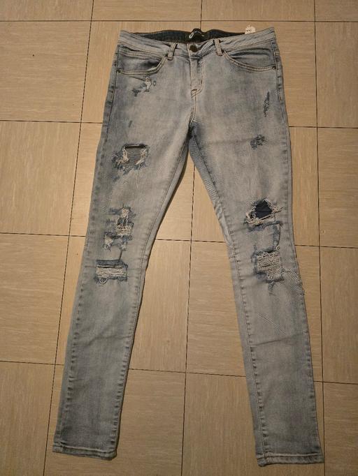 Buy & Sell South East London St Johns - South East London - Photos for light blue distressed skinny jeans 32 32