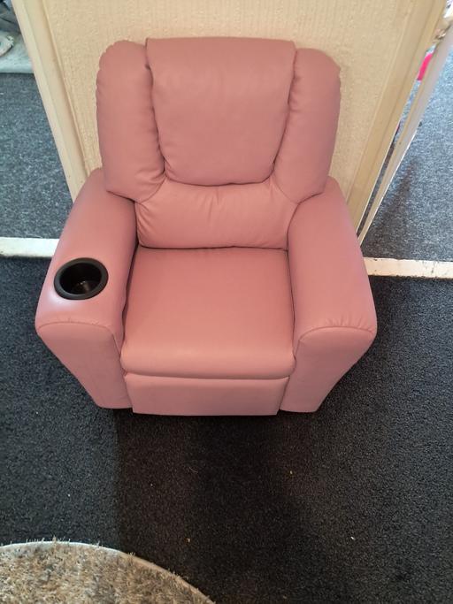Buy & Sell Merseyside Wirral - Photos for Pink childs recliner armchair with cup holder
