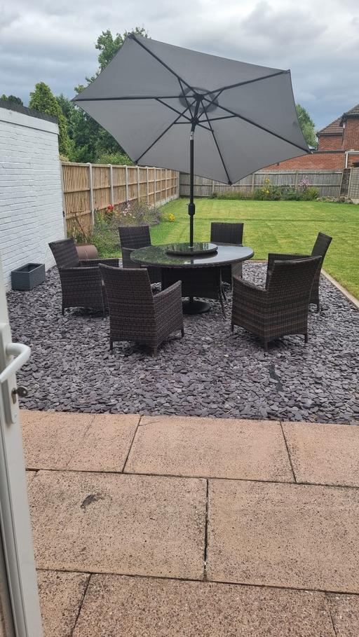 Buy & Sell Curdworth North Warwickshire - Photos for Rattan Garden table and chairs