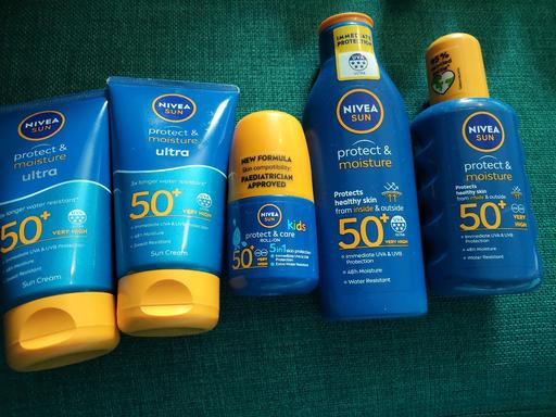 Buy & Sell West Midlands Sandwell - Photos for nivea spf50 suncream bundle
