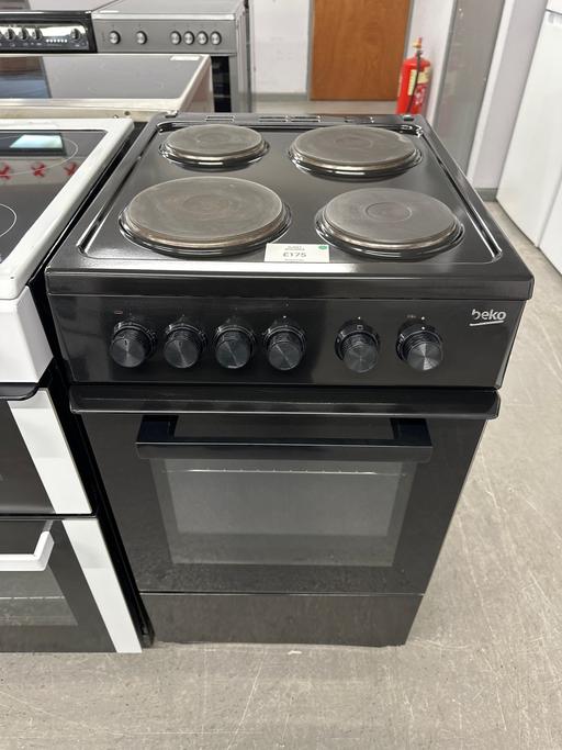 Buy & Sell West Midlands Wolverhampton - Photos for (077) Beko 50cm Solid Plate Electric Cooker