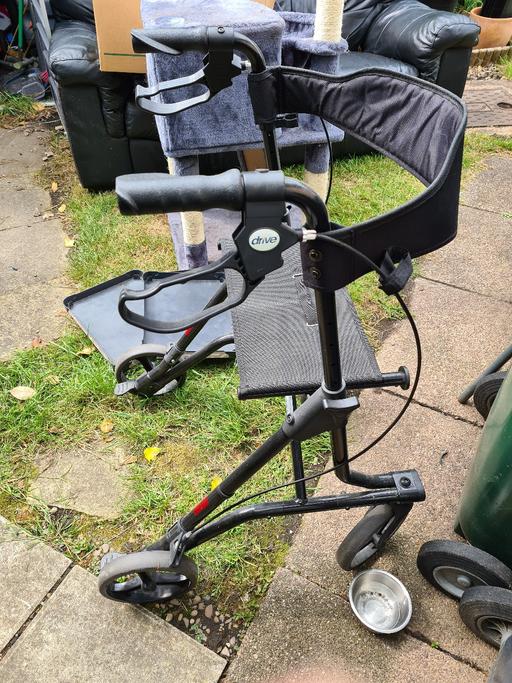 Buy & Sell Bloxwich Walsall - Photos for Walker with seat and brakes very sturdy 