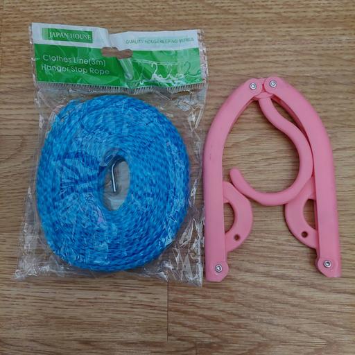 Buy & Sell Ocker Hill Sandwell - Photos for clothes line 3m hangers rope and hanger