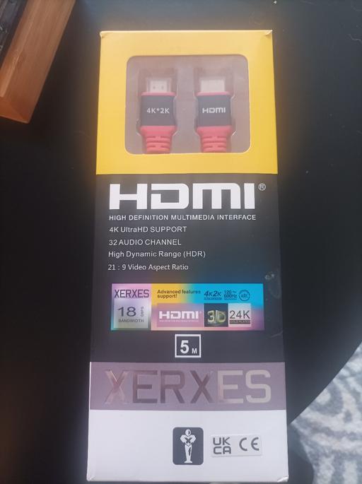 Buy & Sell Upper Gornal Dudley - Photos for 5m hdmi cable