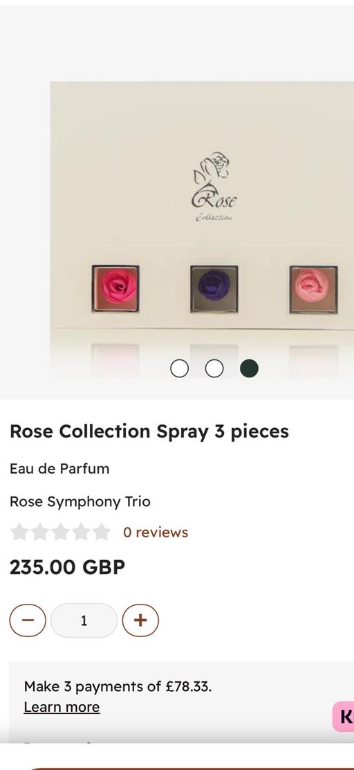 Buy & Sell Notting Hill West London - Photos for ARABIAN OUD ROSE COLLECTION 3 PERFUME £235.00