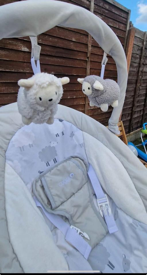 Buy & Sell West Midlands Sandwell - Photos for Baby bouncer chair,grey sheep design