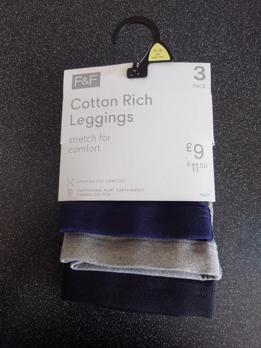 Buy & Sell Woodthorpe Charnwood - Photos for Girls 3 pack of leggings size 9-10 years