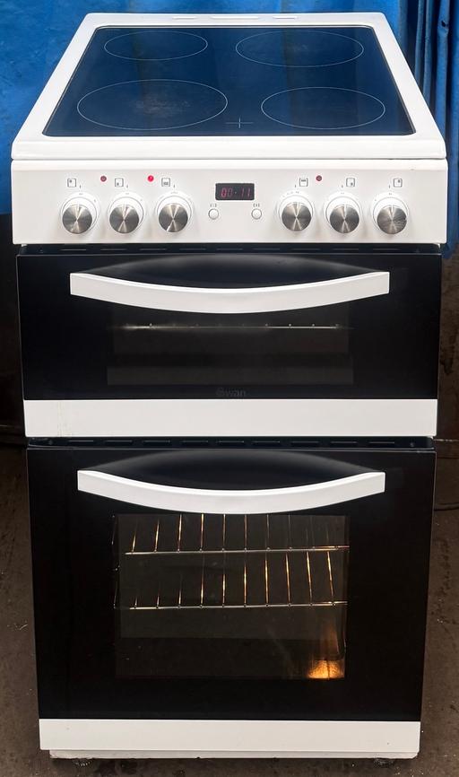 Buy & Sell Hockley Birmingham - Photos for Swan SX15821W 50cm Electric Ceramic Cooker
