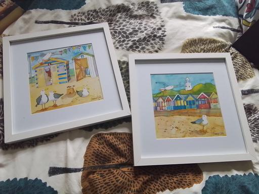 Buy & Sell Gawber Barnsley - Photos for Pair 9f framed prints by Emma Ball, good cond