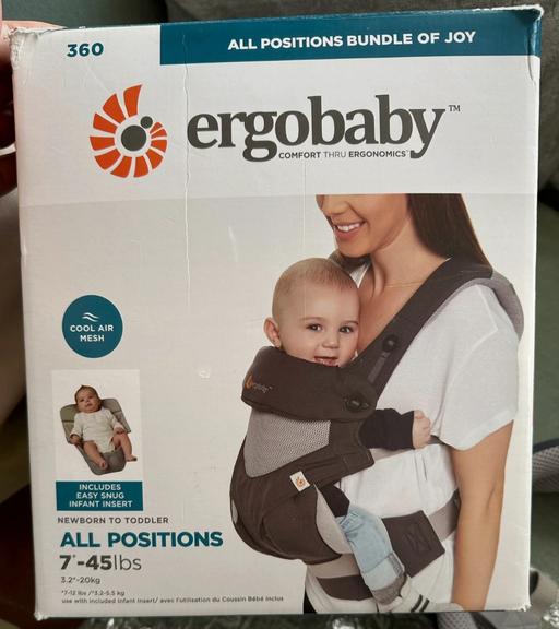 Buy & Sell Brentford Hounslow - Photos for Ergobaby 360 baby carrier cool air