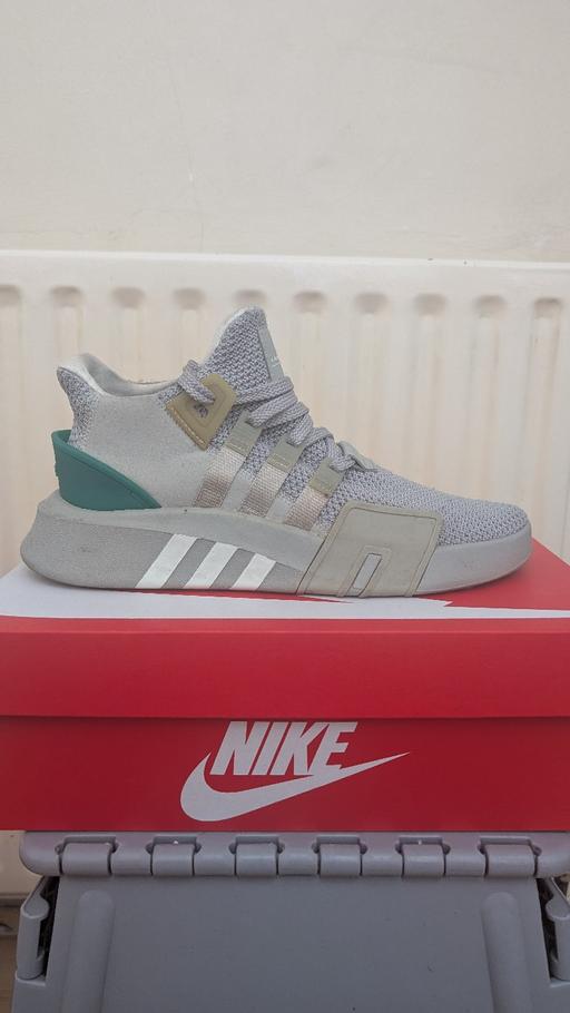 Buy & Sell Forest Gate East London - Photos for Adidas EQT BASK ADV Grey UK 7
