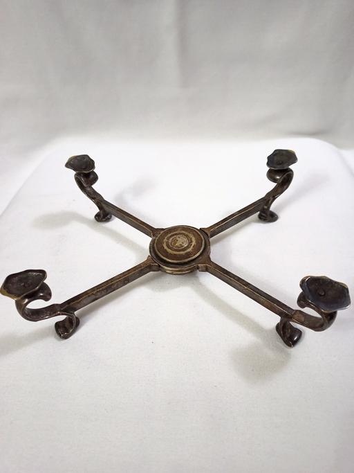 Buy & Sell Hall Green Birmingham - Photos for ANTIQUE BRASS DISH CROSS HOT PLATE TRIVET.