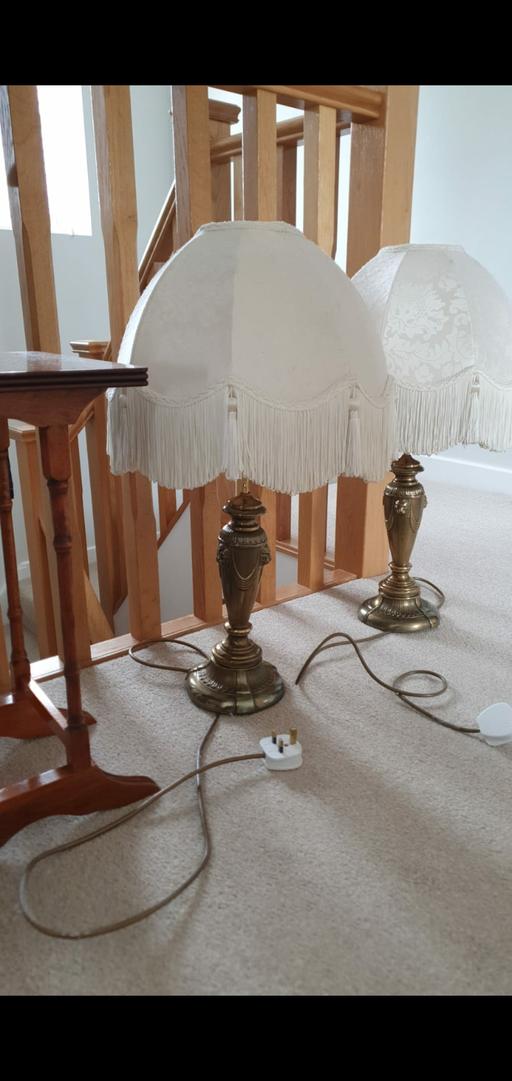 Buy & Sell Yardley Wood Birmingham - Photos for 2 heavy brass lamps