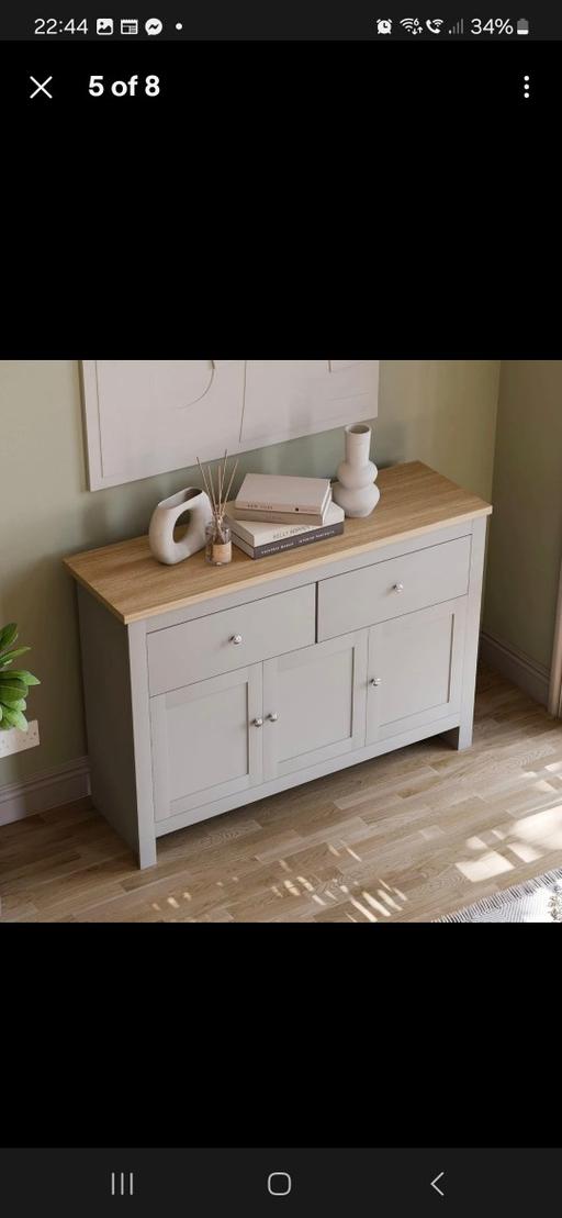Buy & Sell Hurst Green Dudley - Photos for Arlington 2 Drawer 3 Door Sideboard - grey