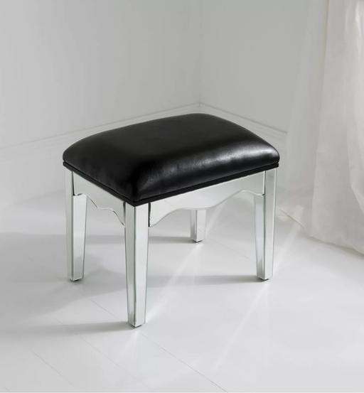 Buy & Sell Ladybarn Manchester - Photos for Romano Plain Mirrored Stool | Vanity Stool