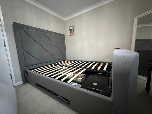 Buy & Sell Manor Park East London - Photos for Tv Bed For Sale With Storage & Bedside Table!