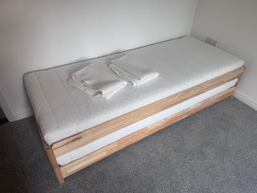 Buy & Sell West Hackney North London - Photos for IKEA Stackable Bed single double 