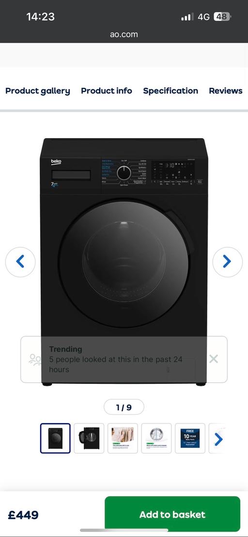 Buy & Sell Brockley South East London - Photos for BRAND NEW - BEKO WASHER DRYER