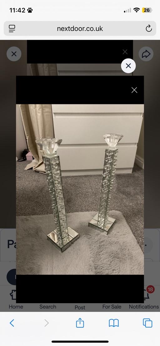 Buy & Sell Ewloe Flintshire - Wales - Photos for 2 x candlestick’s