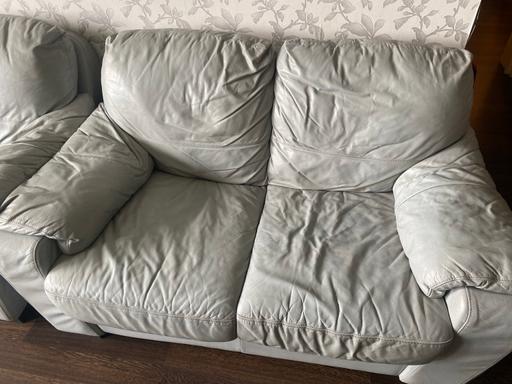 Buy & Sell Enfield Town Centre Enfield - Photos for DFS 2 and 3 Grey Leather Sofas