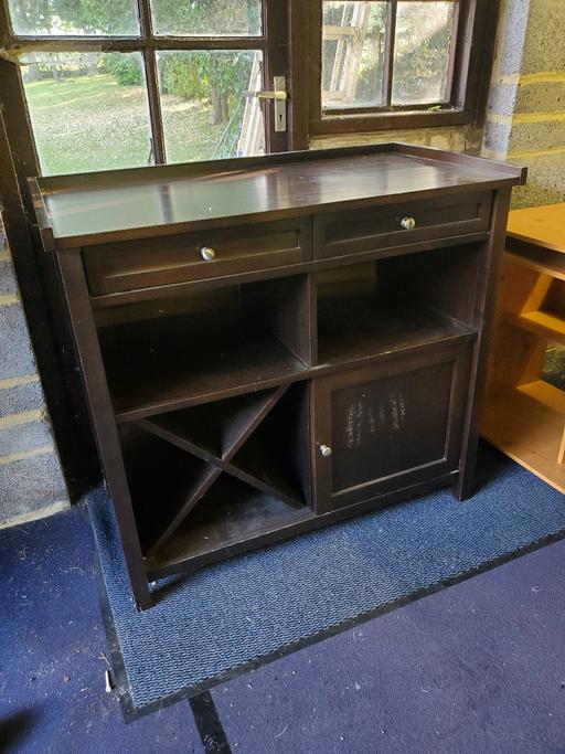 Buy & Sell Southfleet Dartford - Photos for Beautiful Vintage Dark Wood Drinks Cabinet