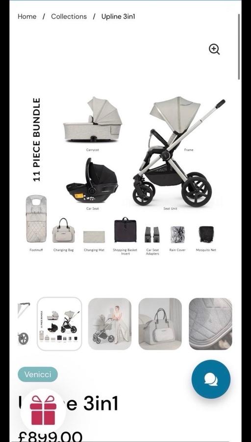 Buy & Sell Kinver South Staffordshire - Photos for Venicci Stone Beige Travel System