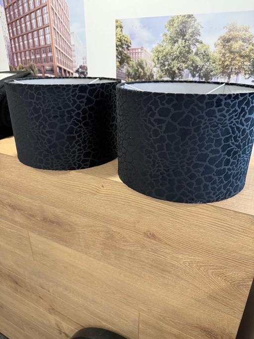 Buy & Sell Coventry City Centre Coventry - Photos for Pair of black lampshades