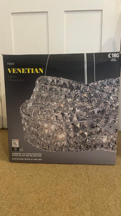 Buy & Sell St Margarets Central London - Photos for Next- Venetian 5- light ceiling chandelier