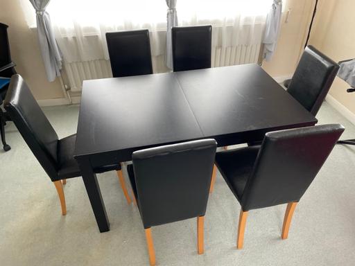 Buy & Sell Grange Park North London - Photos for Dining table and 6 chairs
