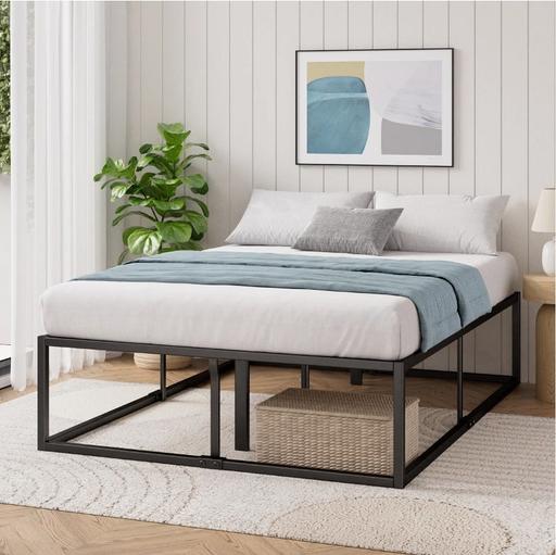 Buy & Sell Ladybarn Manchester - Photos for Dekker Metal Platform Bed Frame.MS514