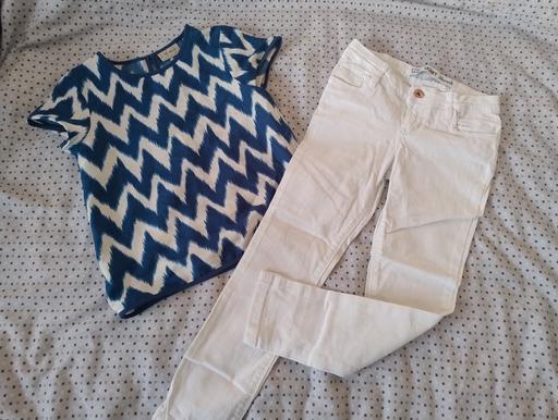 Buy & Sell Moxley Walsall - Photos for 6-7 years Girls Next top & Denim Co trousers